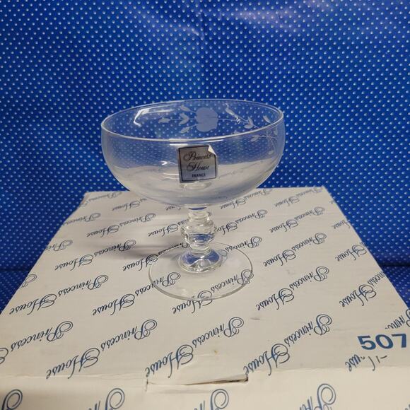 Vintage Princess House Heritage Footed Dessert 507 NIB - Picture 2 of 6